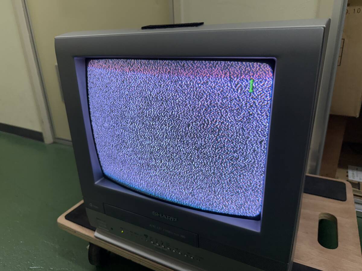 10008 SHARP シャープ カラーテレビ VT-14GH10 ブラウン管テレビ 10008 SHARP シャープ カラーテレビ VT-14GH10 ブラウン管テレビ