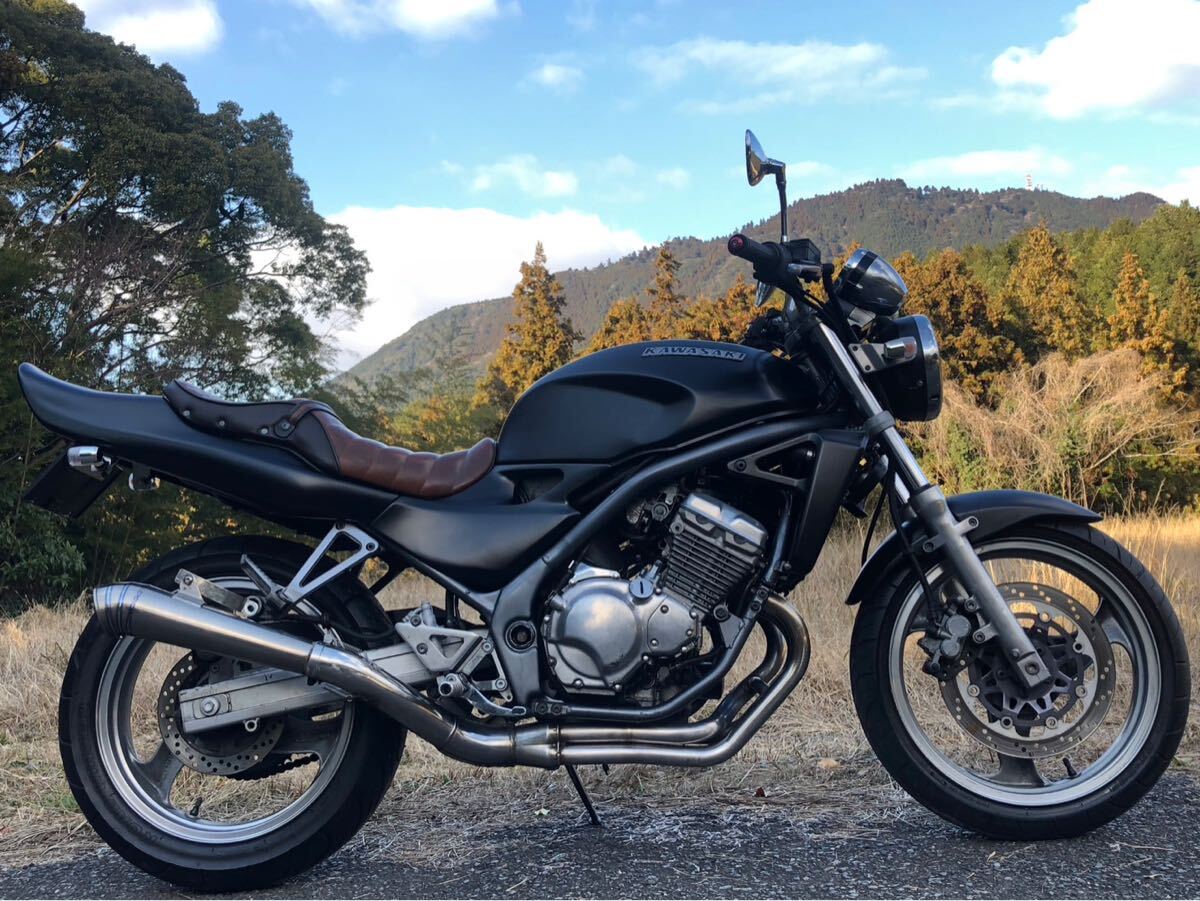 バリオス 全塗装艶消し黒 ZR250A 1型後期 各部系整備動画参照 バリオス 全塗装艶消し黒 ZR250A 1型後期 各部系整備動画参照