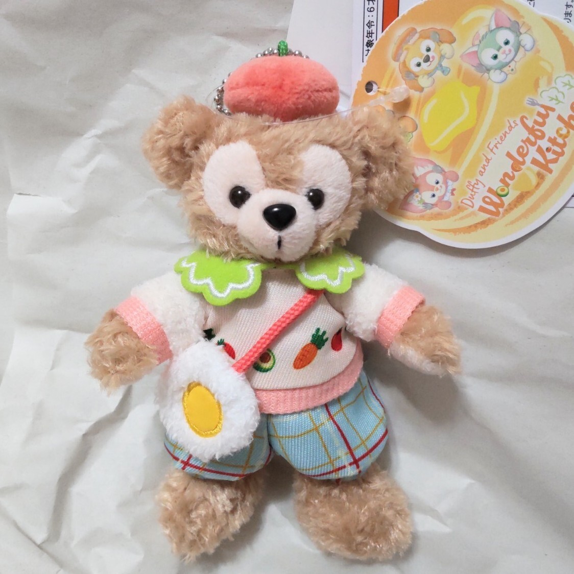 ワンダフルキッチンぬいぐるみバッジぬいば