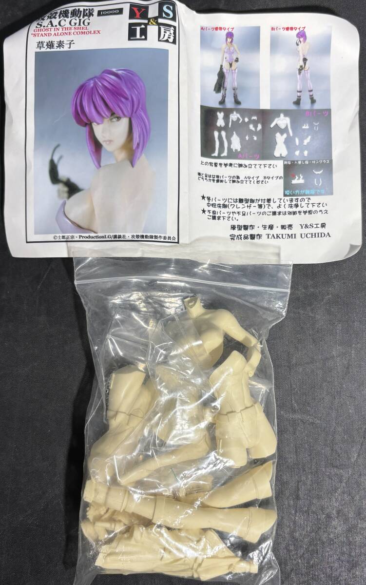 Y&S工房 ガレージキット 士郎正宗 攻殻機動隊 1/8 スケール Y&S工房 ガレージキット 士郎正宗 攻殻機動隊 1/8 スケール