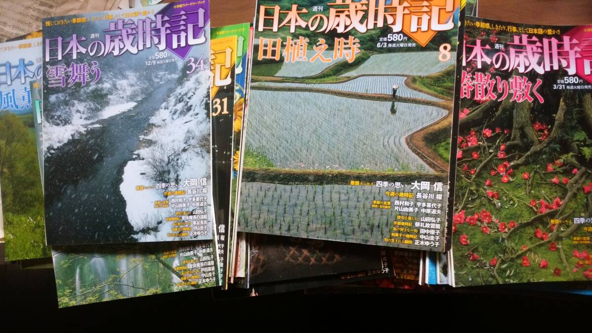 小学館　『週刊　日本の歳時記　全５0冊』　良好です　Ⅷ