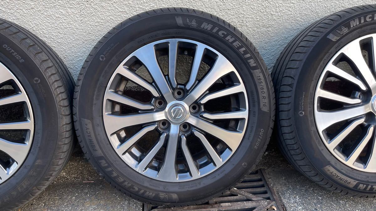 日産 セレナ C26 純正 ホイール 114.3 5穴 16インチ 6J +45 195 日産 セレナ C26 純正 ホイール 114.3 5穴 16インチ 6J +45 195