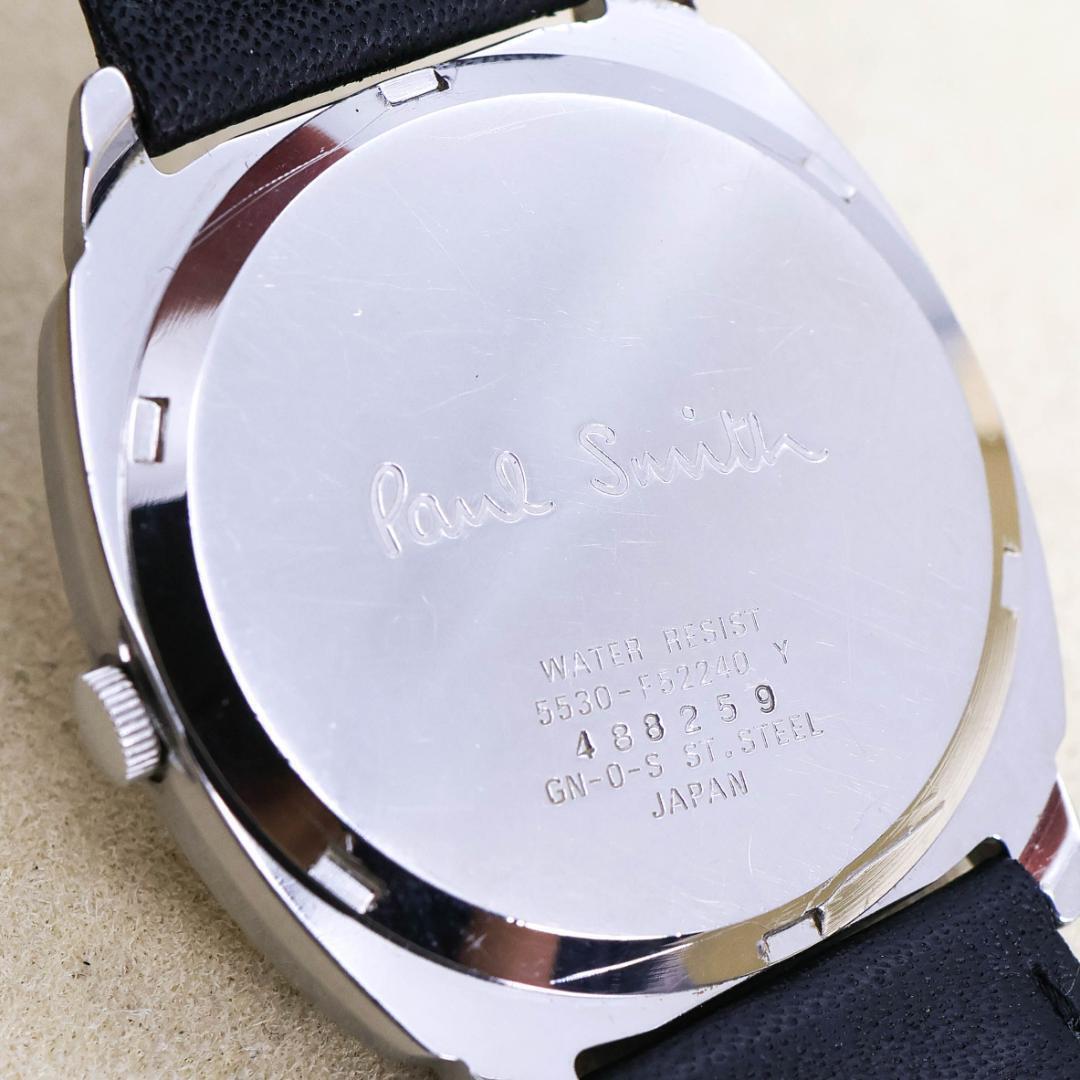 ◇希少 稼働 Paul Smith 腕時計 シルバー文字盤 メンズ 新品電池 i ◇希少 稼働 Paul Smith 腕時計 シルバー文字盤 メンズ 新品電池 i