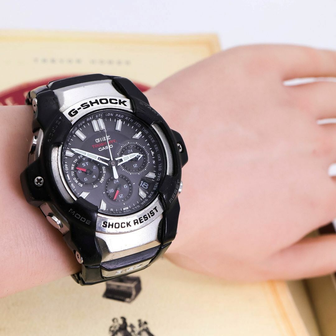 稼働 G-SHOCK GIEZ 腕時計 電波ソーラー GS-1400 262 稼働 G-SHOCK GIEZ 腕時計 電波ソーラー GS-1400 262 稼働 G