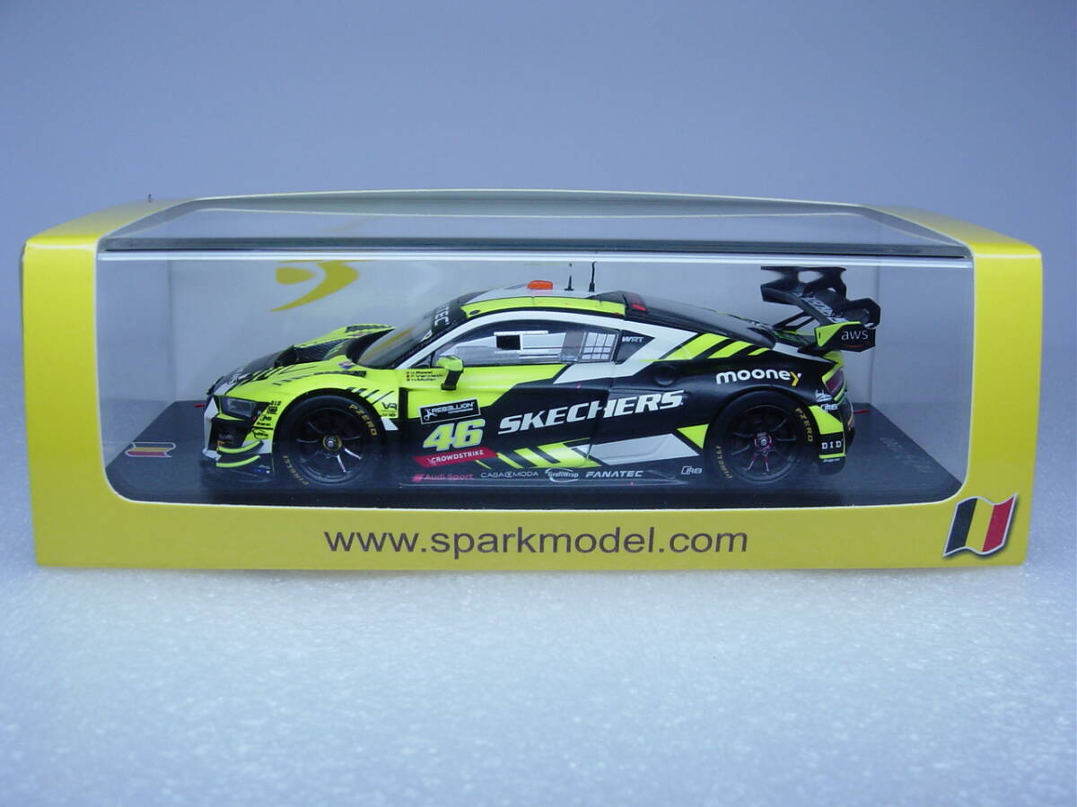 spark 1/43 Audi R8 LMS GT3 Team WRT 24H Spa 2022 #46 V.Rossi/F.Vervisch/N.Muller アウディ バレンティーノ・ロッシ スパ24時間レース