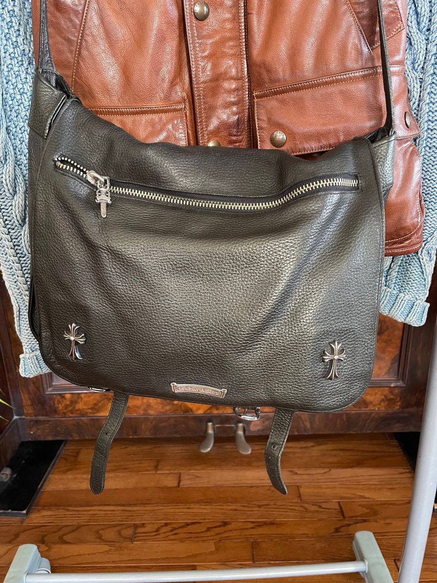 Chrome Hearts Gunslinger Messenger Bag - 1990年代後期~2000 Chrome Hearts Gunslinger Messenger Bag - 1990年代後期~2000