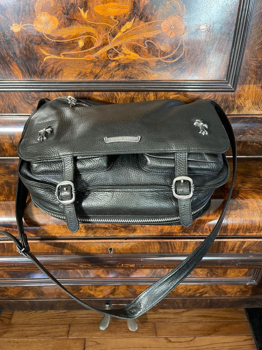 Chrome Hearts Gunslinger Messenger Bag - 1990年代後期~2000 Chrome Hearts Gunslinger Messenger Bag - 1990年代後期~2000
