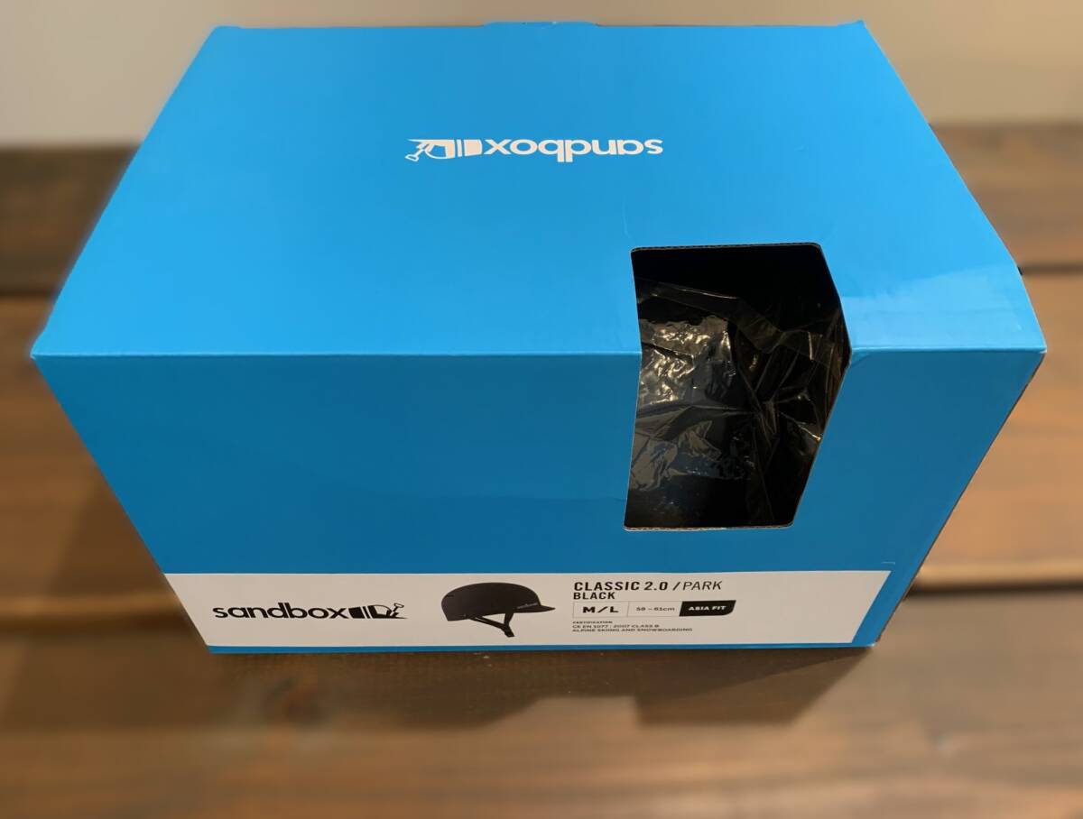 SANDBOX Classic 2.0 PARK Black M/L サンドボックス ブラック ヘルメット
