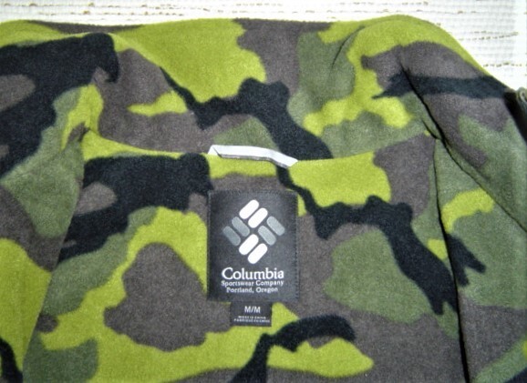 クリアランスセール 送料無料 コロンビア 中フリース あったか ファルマス ジャケット 防寒 防風 保温 モスグリーン M PM5423 メンズ_画像9