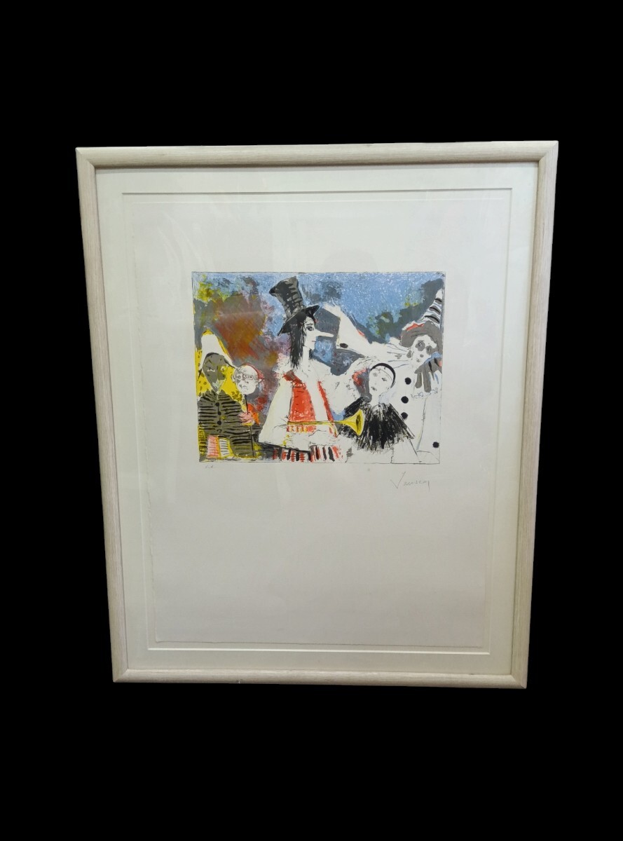 ジャンセン 版画 EA ラフ画 - 絵画 ジャンセン 版画 EA ラフ画 - 絵画