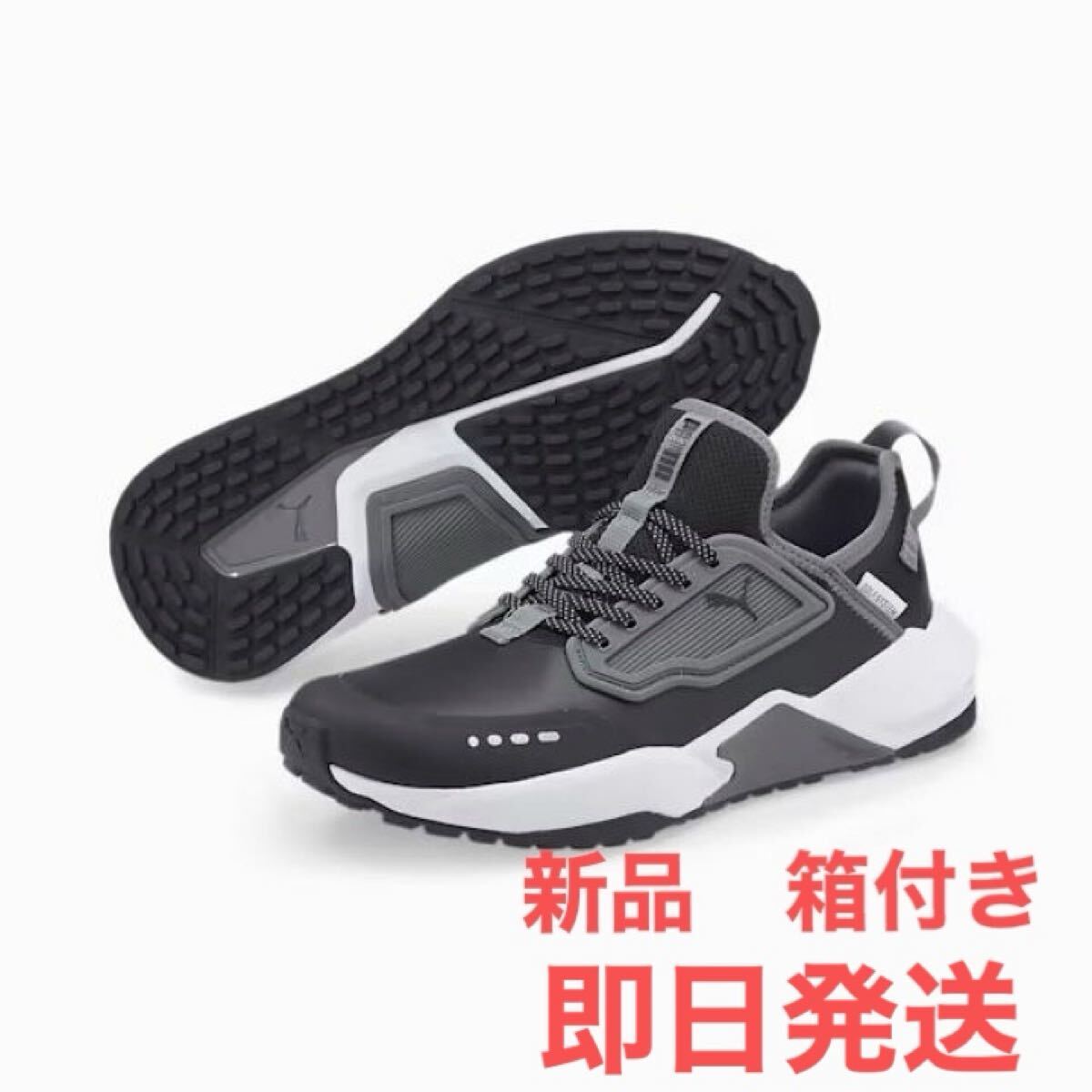 27cm 即日発送/新品箱付き/PUMAGOLF プーマゴルフ日本正規品 メンズ　GS ワン スパイクレスゴルフシューズ 「 195405 」
