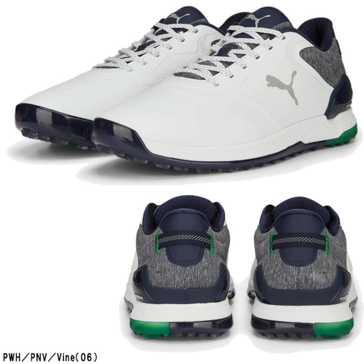28cm即日発送/新品箱付き/PUMAGOLF プーマゴルフ日本正規品 プロアダプト アルファキャット 2.0 スパイクレスゴルフシューズ
