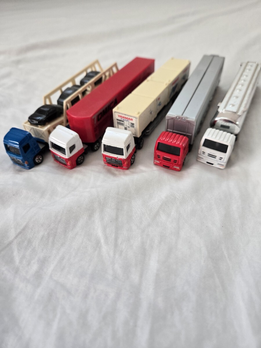 【トミカ】ミニカー トレーラー ５台セット 詰合せ ※中古