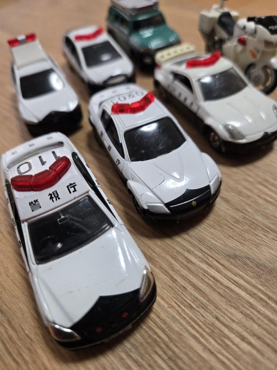 【トミカ】 ミニカー 警察車輛詰合せ ※中古