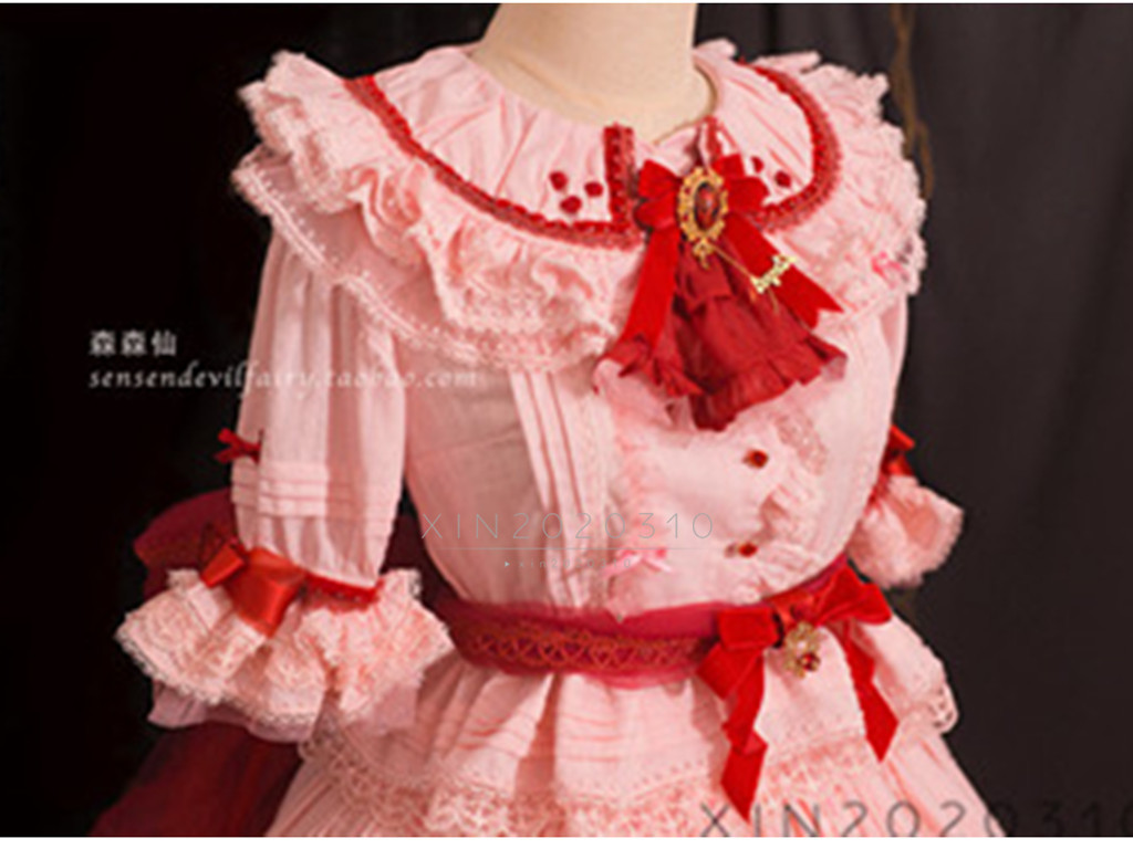 修正版高品質東方Project レミリア・スカーレット○コスプレ衣装 修正版高品質東方Project レミリア・スカーレット○コスプレ衣装