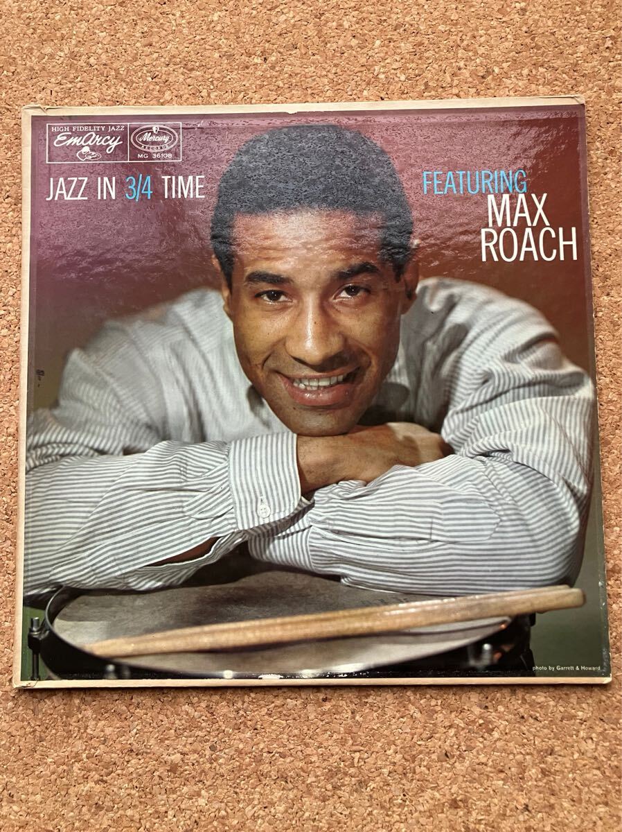 ジャズ一般 Max Roach/Jazz In 3/4 Time(EmArcy MG36108)Drummer!
