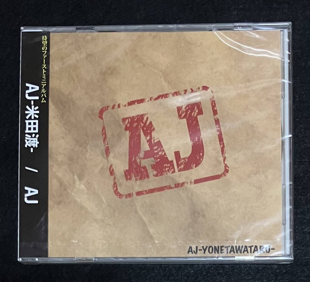 ※送料無料※ 新品未開封 AJ-米田渡 ファースト ミニ アルバム AJ 渡辺英樹 田口智治 米川英之 C-C-B CCB ヴォズム VoThM 2014年発売 6曲