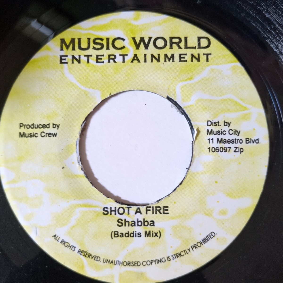 レゲエ Shabba Ranks / Shot A Fire Baddis Remix