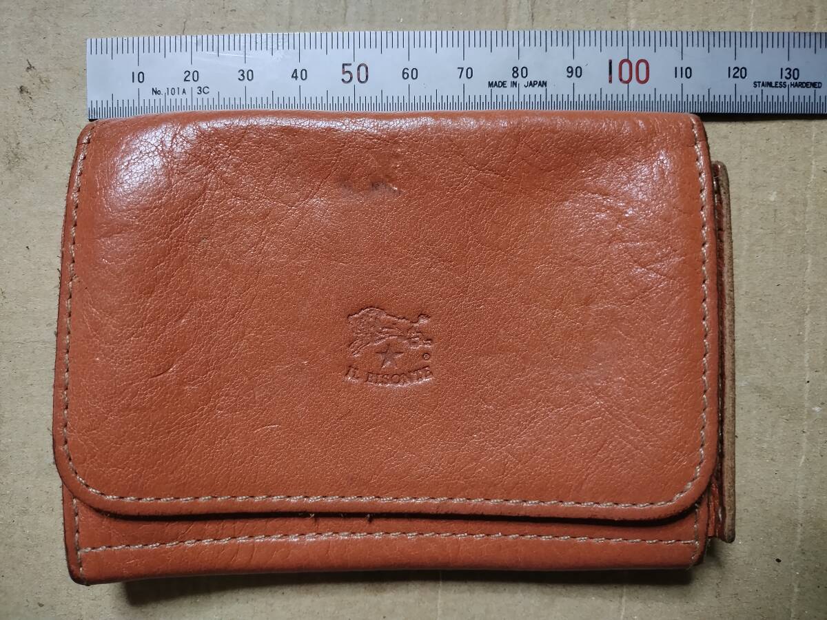 IL BISONTE　イルビゾンテ レザー カードケース 名刺入れ