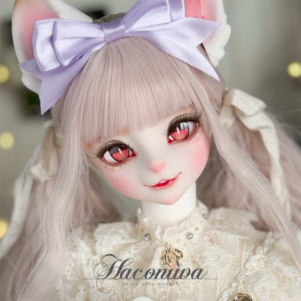 人気定番の 箱庭】UFDOLL アイ2 難有 ドール 60cm 1/3 カスタムヘッド 猫猫 ハンドメイド・手芸