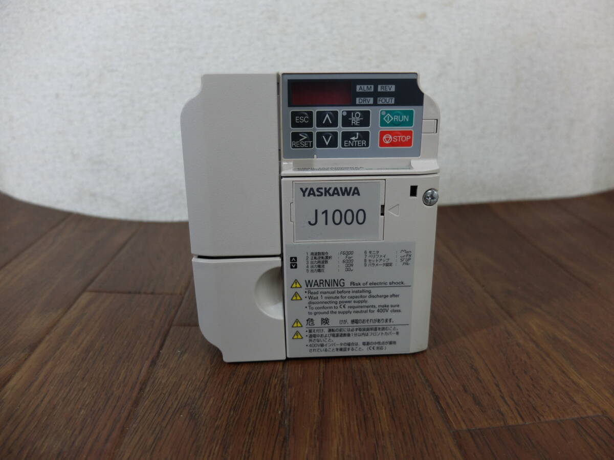 ★☆YASKAWA インバータ J1000シリーズ　CIMR-JA2A0008BAA 安川電機☆★