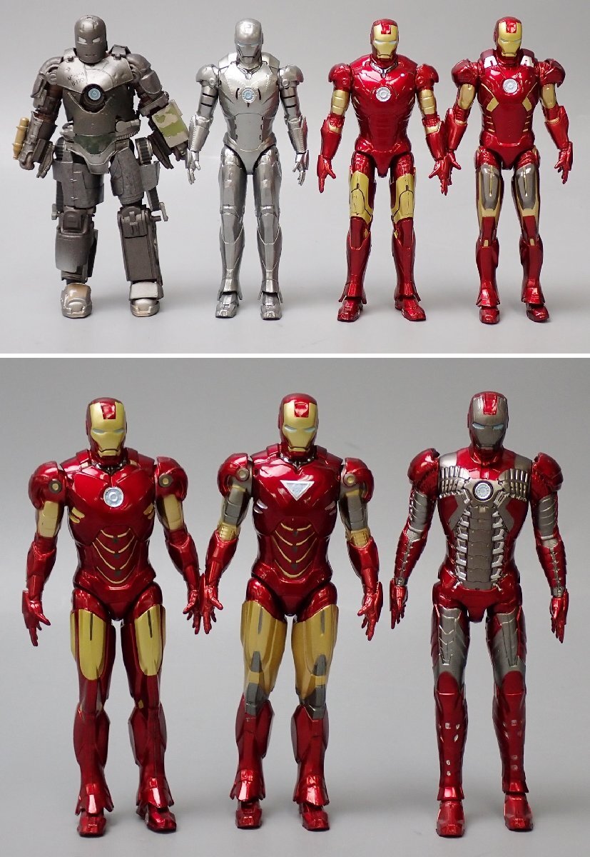 ☆1円 アイアンマン フィギュアセット/バンダイ S.H.Figuarts ☆1円 アイアンマン フィギュアセット/バンダイ S.H.Figuarts