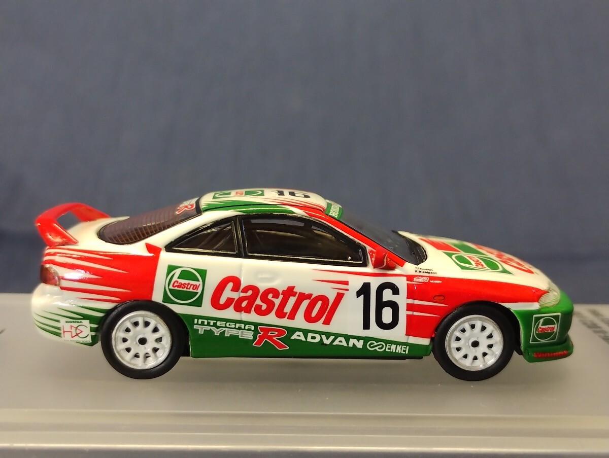 ino беж .n модель z1/64 Honda Integra модель *a- Rudy -si-* палец на ноге Castrol INNO Honda Integra Type-R DC2