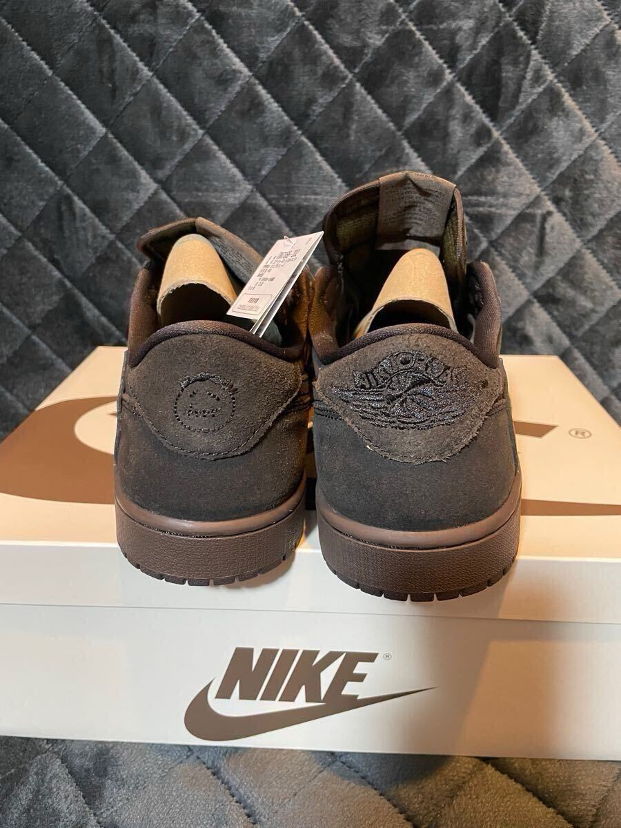 TRAVIS SCOTT × AIR JORDAN 1 LOW OG SP (ダークモカ/ブラック TRAVIS SCOTT × AIR JORDAN 1 LOW OG SP (ダークモカ/ブラック
