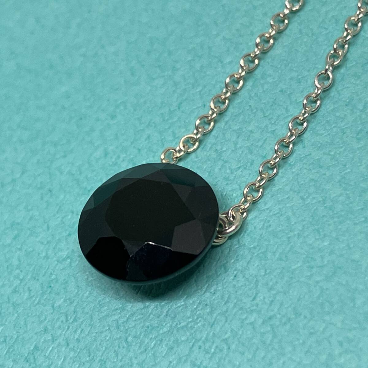 希少品 廃盤 ティファニー 2カラット ファセット オニキス 希少品 廃盤 ティファニー 2カラット ファセット オニキス