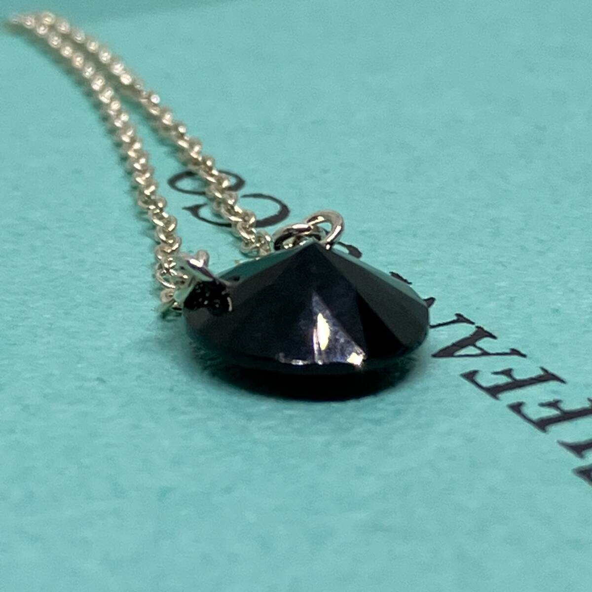 希少品 廃盤 ティファニー 2カラット ファセット オニキス 希少品 廃盤 ティファニー 2カラット ファセット オニキス