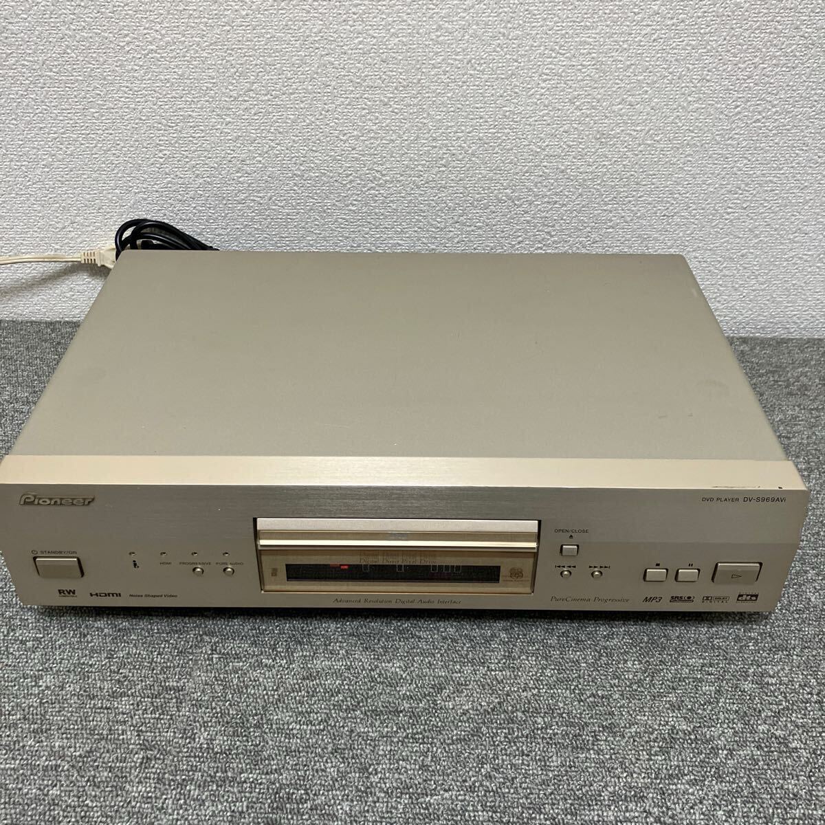 Pioneer DVD PLAYER DV-S969AVi-N DVDプレーヤー ＊?jiǎng)幼鞔_認(rèn)済み　　J-776