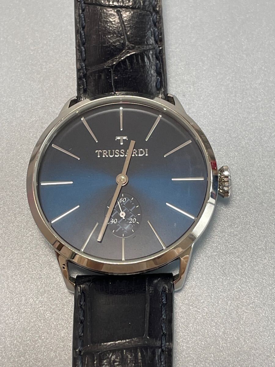 トラサルディ　TRUSSAARDI 腕時計 クォーツ 稼働品電池交換済