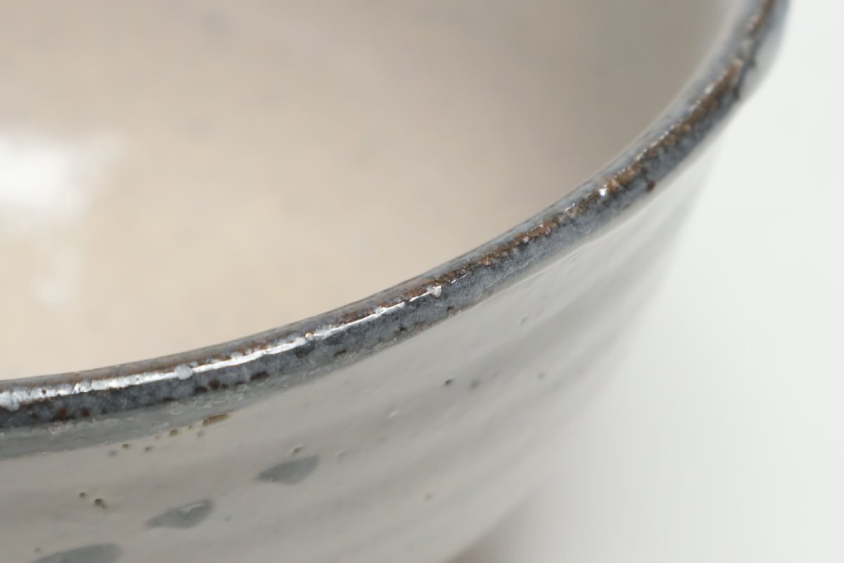 中里嘉孝 絵唐津 茶碗 共箱 /茶道具 唐津焼 唐津茶碗(茶碗