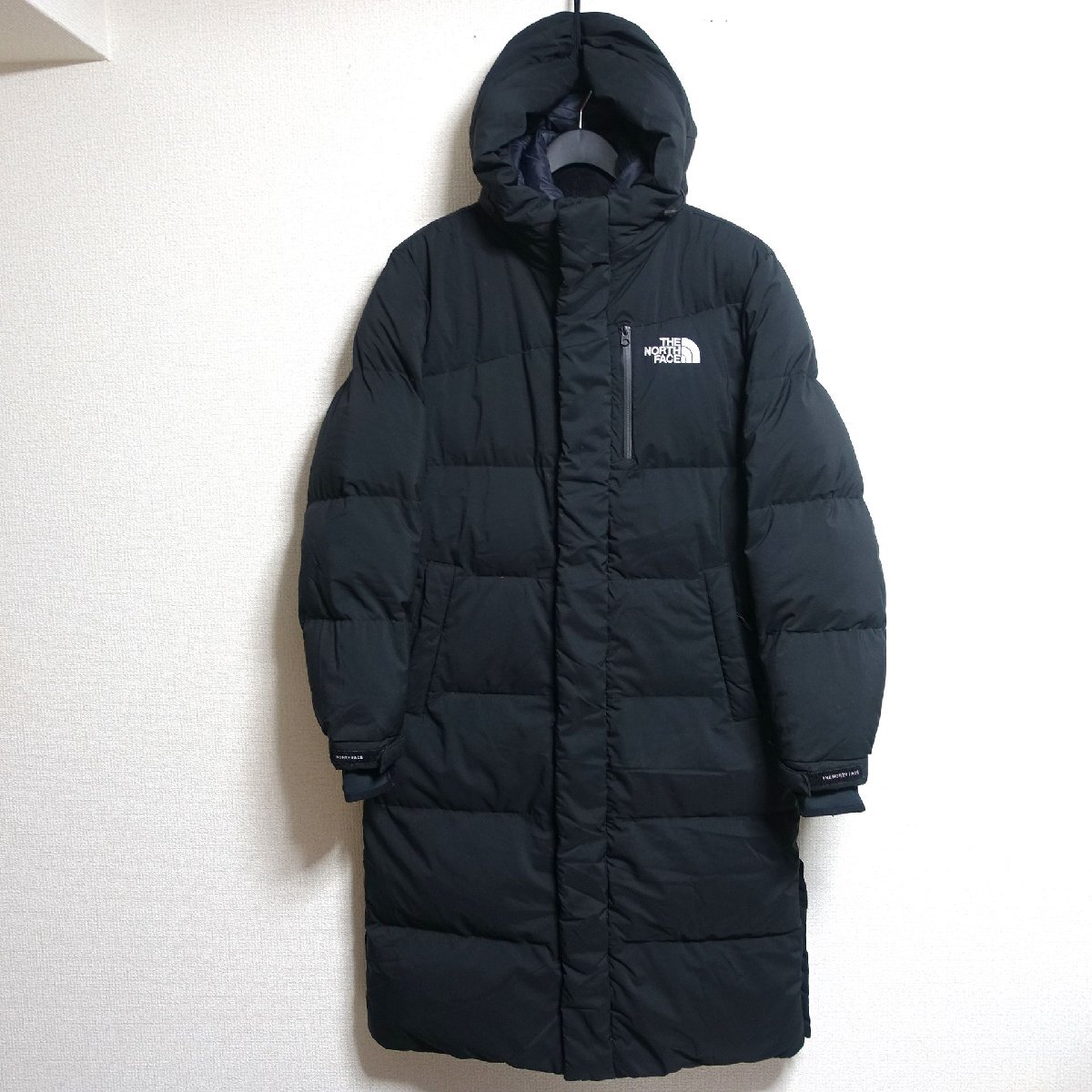 THE NORTH FACE ノースフェイス ダウンコート ロング ダウンジャケット メンズ Lサイズ 正規品 ブラック Z2662