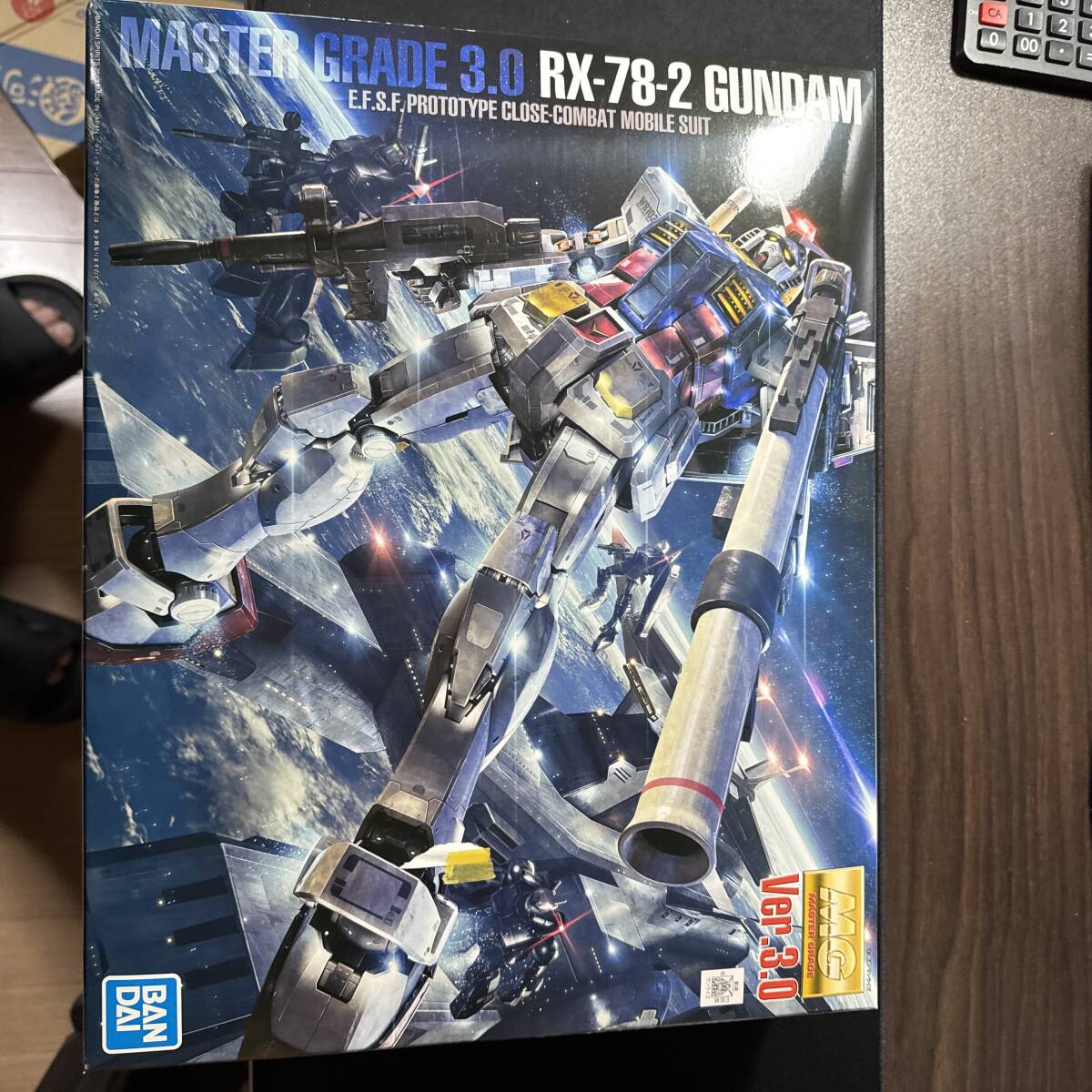 新品未使用　MG　RX-78-2ガンダム Ver.3.0