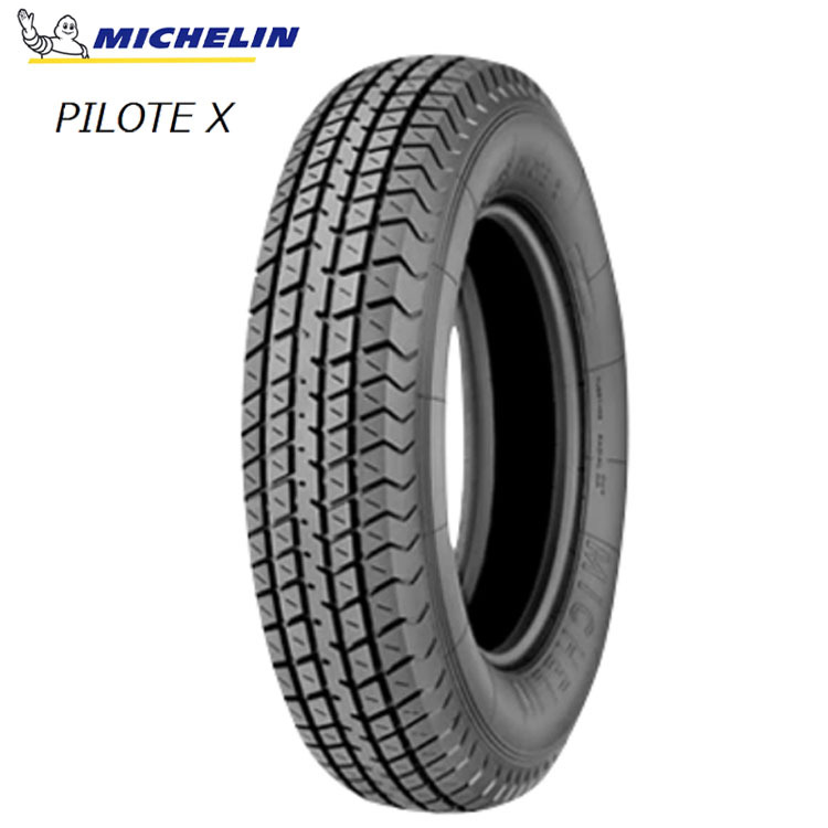 送料無料 ミシュラン クラシックタイヤ 【1本単品 新品】 MICHELIN PILOTE X パイロット X 6/R16 88W TT