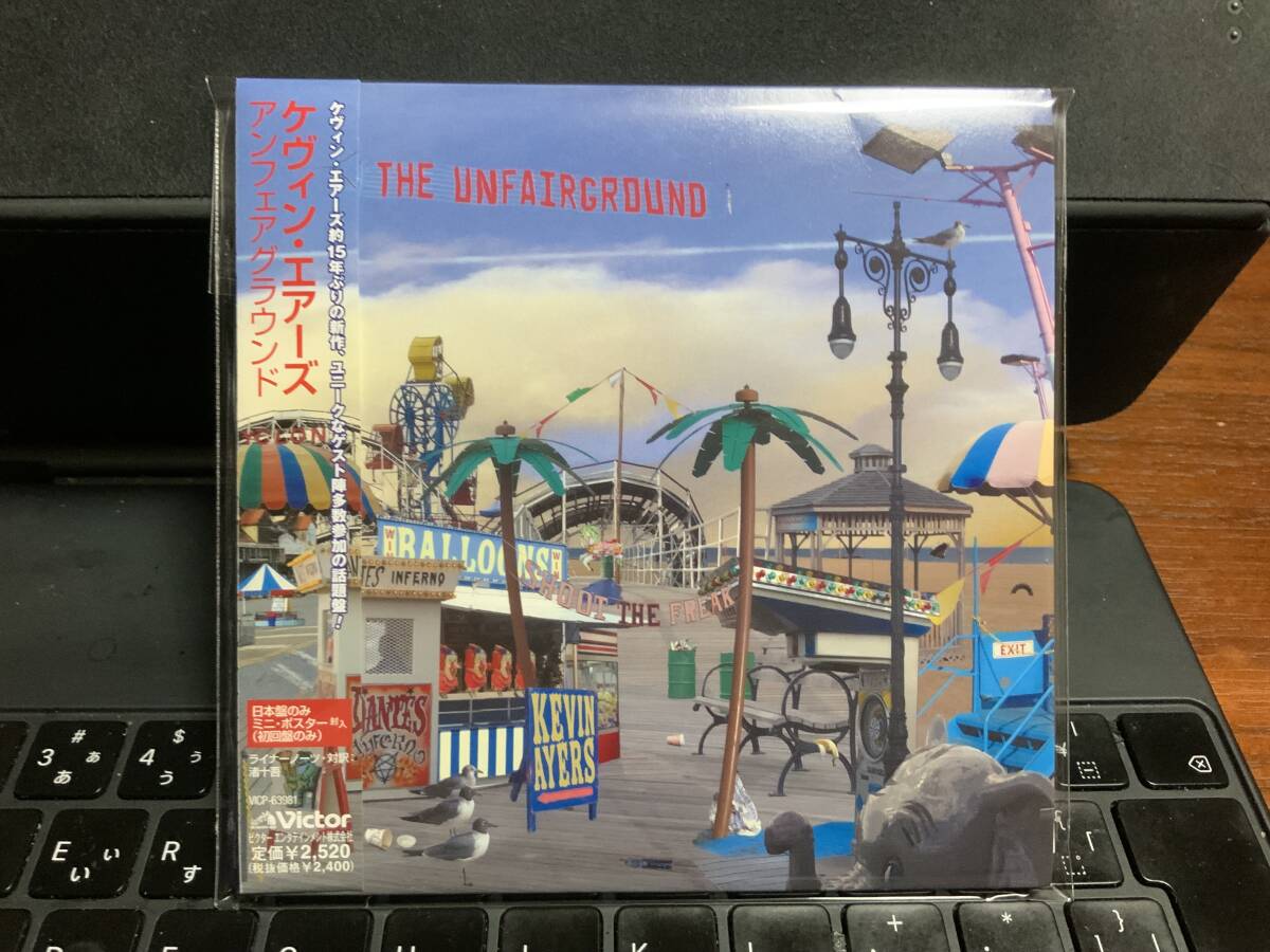 （K）ケビン・エアーズ★アンフェアグラウンド　紙ジャケ