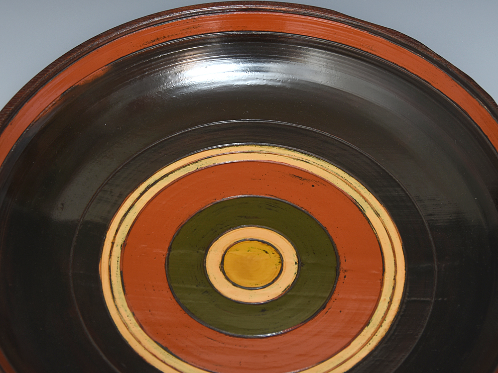 村瀬治兵衛　作　沢栗ハツリ菓子器　菓子盆　茶道具　盛器