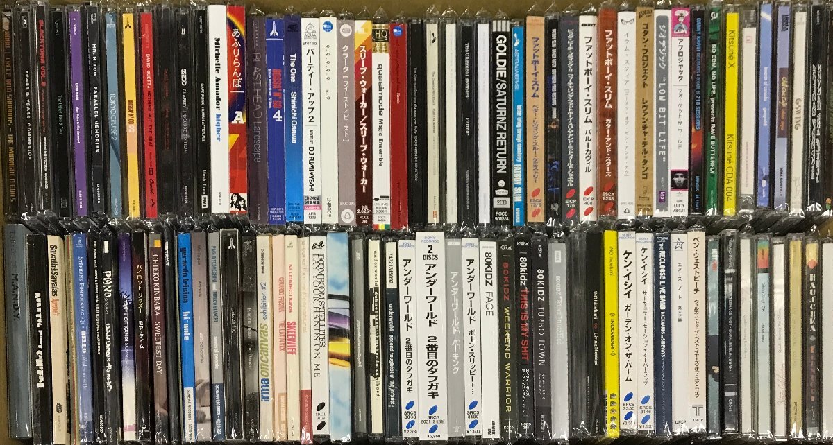 ◎1円スタート！テクノ・ハウス・クラブミュージック全般 中古CD100枚まとめ買いセット　CHEMICAL BROTHERS　UNDERWORLD　MOBY　GOLDIE　FA