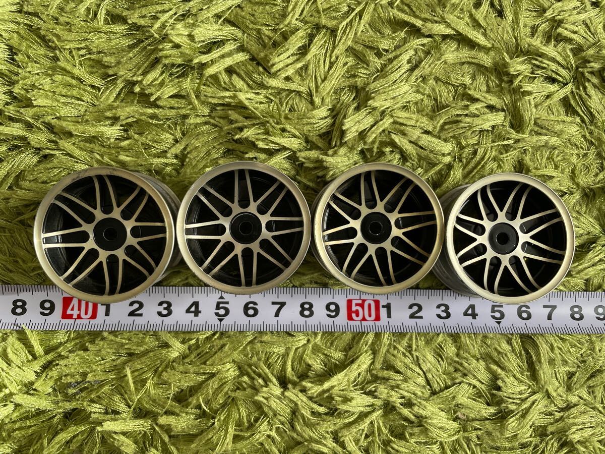 ラジコン　RC ホイール　アルミ製　アルミホイール　Mシャーシ用 タミヤ　田宮