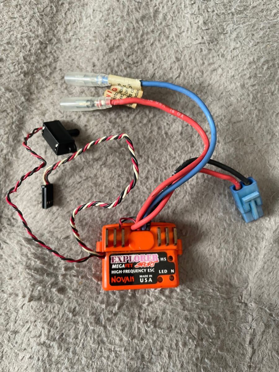 ラジコン　RC アンプ　NOVAK EXPLORER SPORT ESC FET ノバック　エクスプローラー