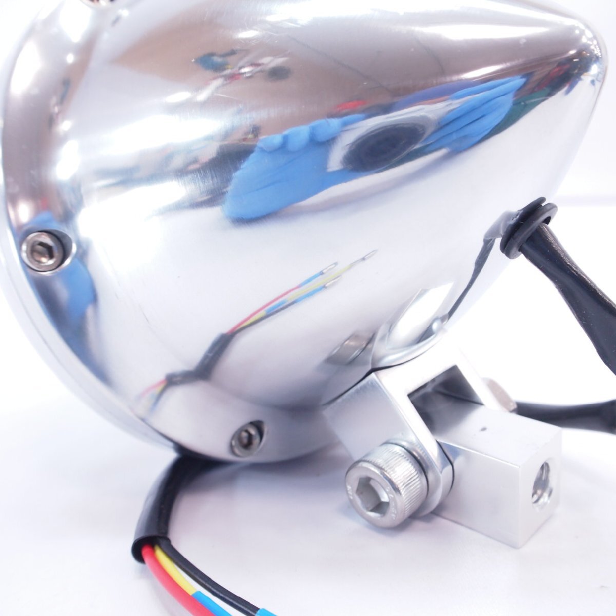 ビレット ヘッドライト シャドウ400マグナ250ドラッグスター バルカン スティードSR400イントルーダー