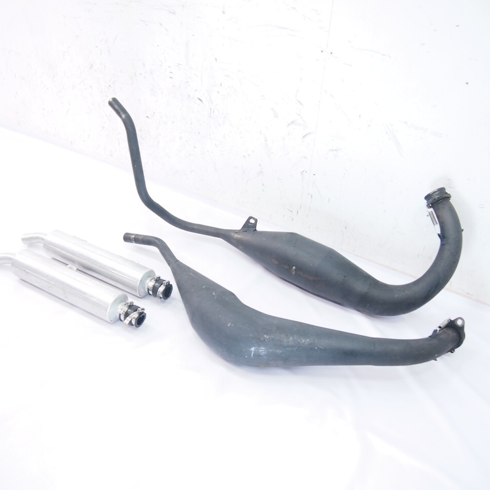 RGV250ガンマVJ22Aスガヤ社外チャンバー菅谷マフラー ストリートチャンバーSS-3 RGV250Γ鉄SUGAYA スチール前后91-92年