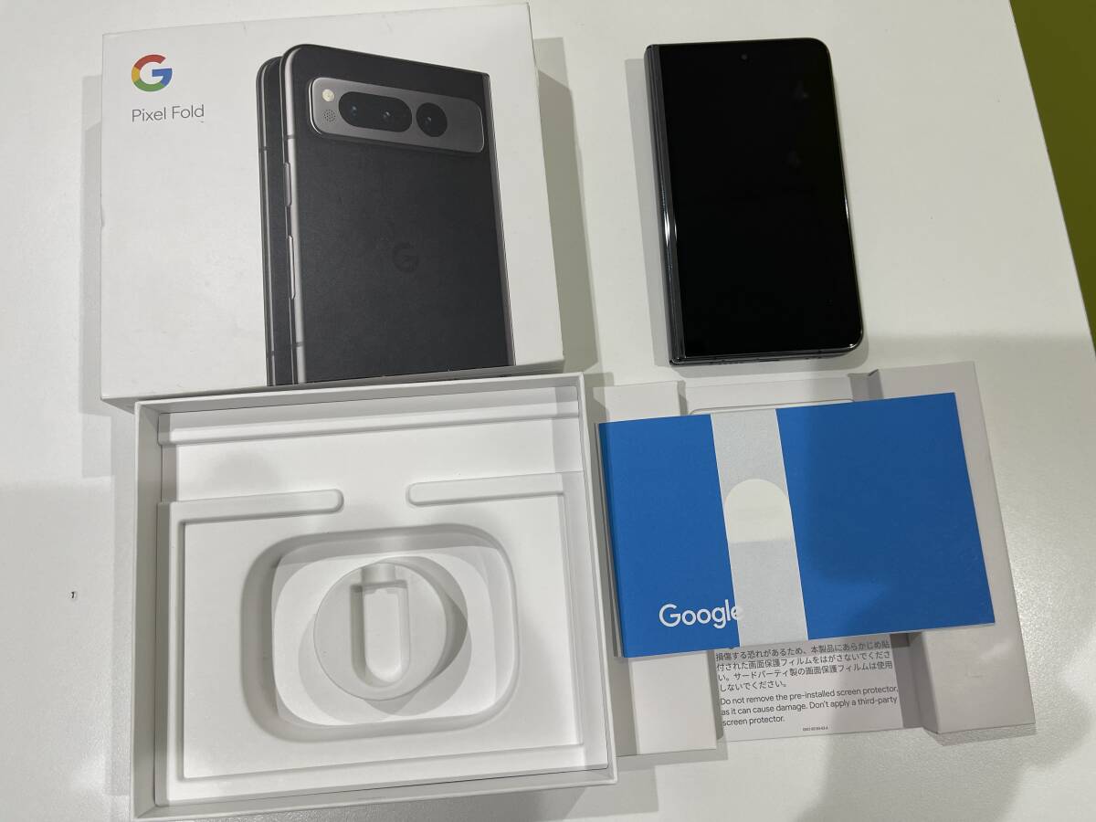 大特価 pop 初代 Fold Pixel ジャンク品】Google 256GB ケースの 利用制限 スマートフォン本体