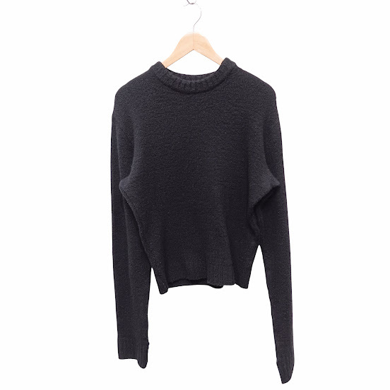 初期 90s 00s D2タグ DSQUARED2 ディースクエアード セーター ニット ブラック サイズ M Y2K
