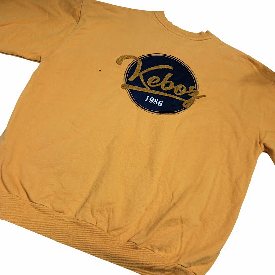 keboz KREAK'STORE 別注 フリークストア スウェットシャツ トレーナー オレンジ系 213-1251 サイズ XL_画像6