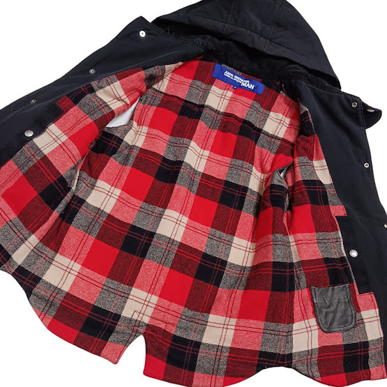 JUNYA WATANABE COMME des GARCONS MAN ジュンヤワタナベ コムデギャルソン ナイロンベスト レザー コーデュロイ WD-V007