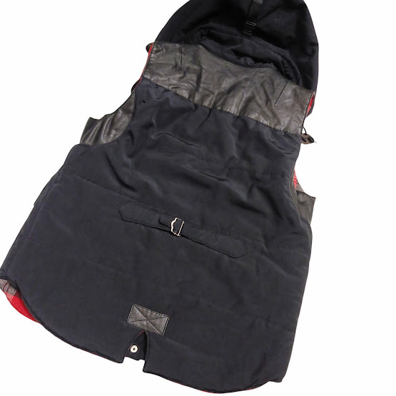 JUNYA WATANABE COMME des GARCONS MAN ジュンヤワタナベ コムデギャルソン ナイロンベスト レザー コーデュロイ WD-V007