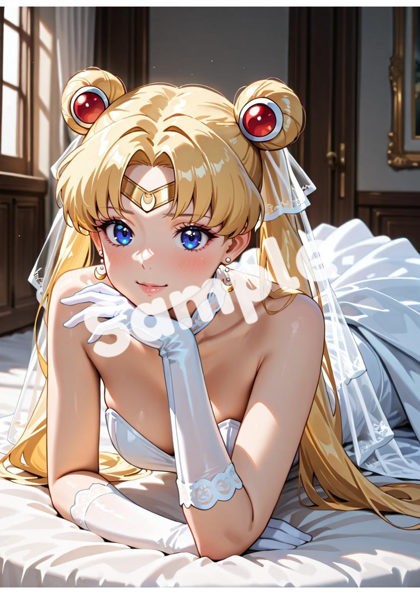 A1316 月野うさぎ セーラームーン 美少女戦士セーラームーン A4