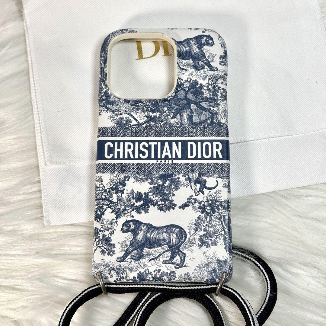 新品 Dior iPhone 14 Pro ケース アニマル ブックトート 白 新品 Dior iPhone 14 Pro ケース アニマル ブックトート 白